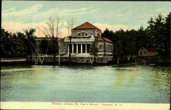 Sheldon Library, St. Paul's School Postcard