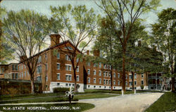 N. H. State Hospital Postcard