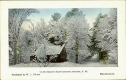 On The Road To East Concord Postcard