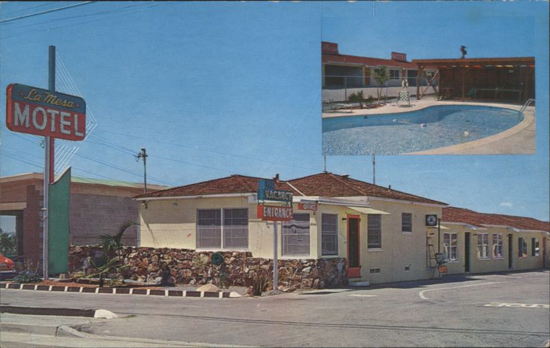 La Mesa Motel & Apartments, Pool California