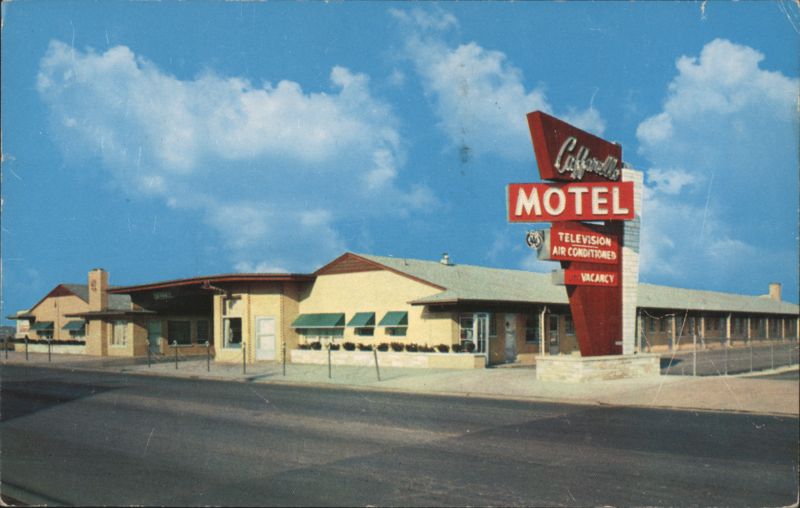 Caffarello's Motel, Air-Conditioned, Chicago, Illinois
