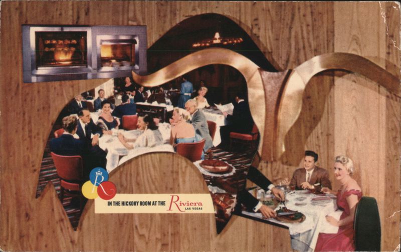 The Magnificent Riviera Hotel's World Famous Hickory Room Las Vegas Nevada