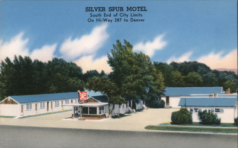 Silver Spur Motel South End of City Limits On Hi-Way 287 to Denver Laramie Wyoming