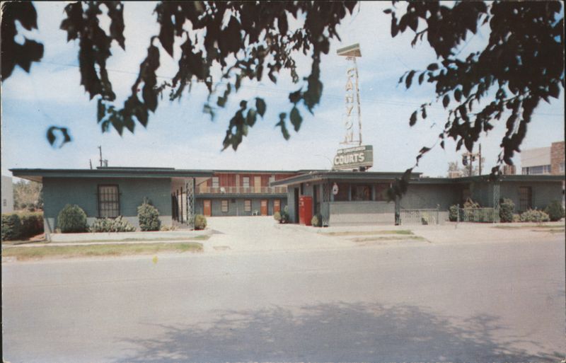 Modern Luxurious CANYON COURTS Motel, Snyder, Texas