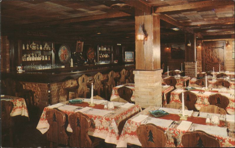 The Evergreens Bavarian Rathskeller Interior, Dundee, IL Illinois