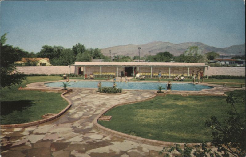 Del Camino Courts, World's Second Largest Swimming Pool El Paso Texas