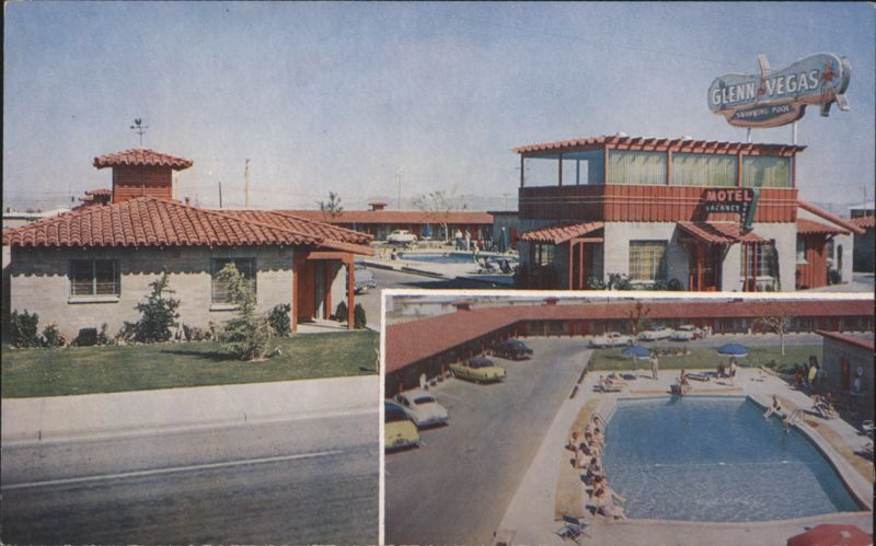 Glenn Vegas Motel, Swimming Pool, Las Vegas Nevada