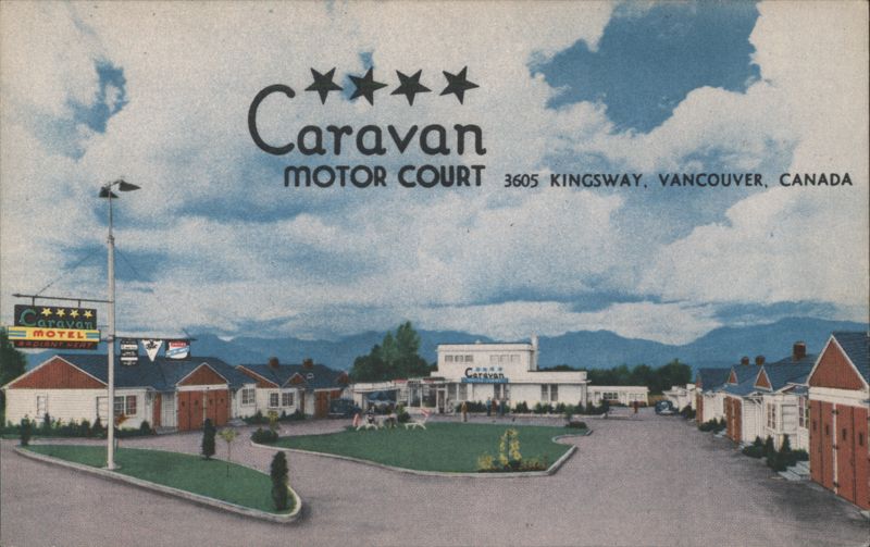 Caravan Motor Court, 3605 Kingsway, Vancouver BC Canada