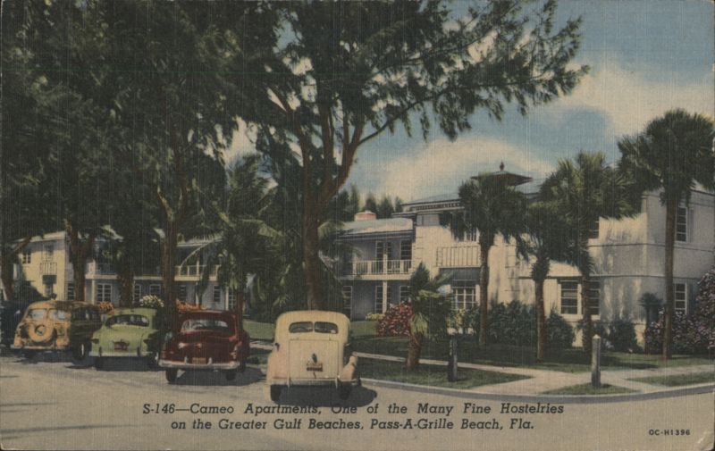 Cameo Apartments, Greater Gulf Beaches, Pass-A-Grille Beach Florida