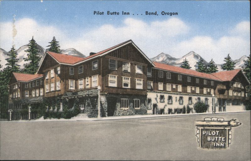 Pilot Butte Inn, Deschutes River & Mirror Lake View Bend Oregon