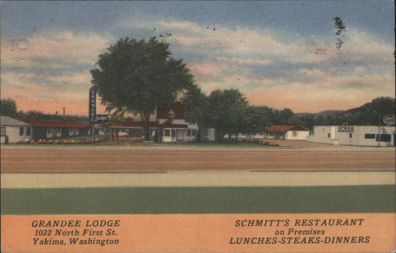 Grandee Lodge & Schmitt's Restaurant, Yakima, WA Washington