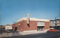 First Western Bank, Merced, California Postcard