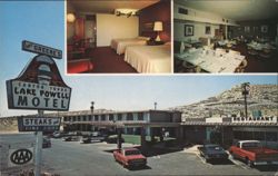 Lake Powell Motel, Wahweap Junction, AZ - Restaurant & Rooms Postcard