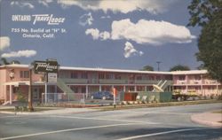 ONTARIO TraveLodge 755 No. Euclid at "H" St. Postcard