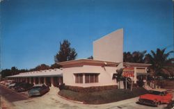 The Towne Motel, Miami, Florida Postcard