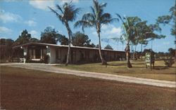 Lodge on the Green Motel, Stuart, FL Postcard