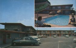 Tops Motel & Coffee Shop, Heated Pool, Anaheim, CA Postcard