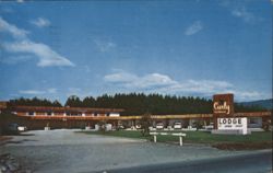 Curly Redwood Lodge - Crescent City, CA Postcard