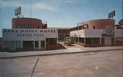 Dana Point Motel Heated Pool - Dana Point, CA Postcard