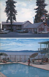 Goldcrest Resort Motel, Kings Beach, Lake Tahoe Postcard