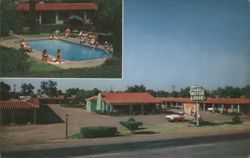 Visalia Motor Lodge Postcard