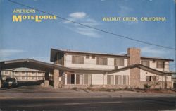 American MoteLodge Postcard