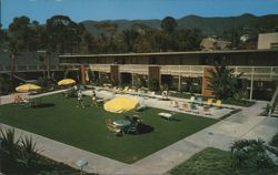 Pavilion Lodge, Avalon, Catalina Island, California Postcard