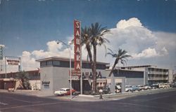 Sahara Motor Hotel, Downtown Phoenix, Arizona Postcard