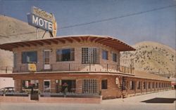 The Flame Motel, Jackson, WY - Western Motels Postcard