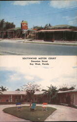 Southwind Motor Court, Simonton St, Key West, FL Postcard