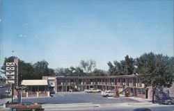 Towne Center Motel, TV, AC, Pool, 31 Units Postcard