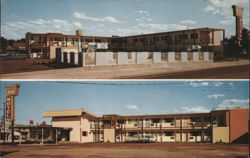 Imperial 400 Motel, Swimming Pool, Twin Falls, Idaho Postcard