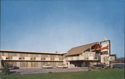 Sunset Motel, Hwy 6 West, Iowa City, IA Postcard