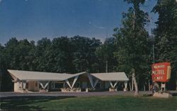Edgewood Motel & Cafe - Cannon Falls, MN Postcard