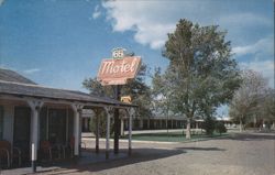 66 Motel and Cafe, Route 66, Holbrook, AZ Postcard
