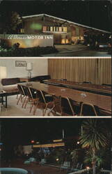 El Dorado Motor Inn - West Covina, CA Postcard