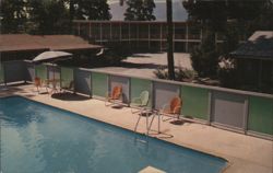 Mountain Air Motel & Ski House, Heated Swimming Pool Postcard