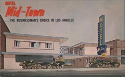 Motel Mid-Town - The Businessman's Choice Postcard