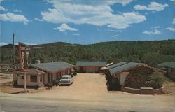 Cascade Motel, U. S. Highway 89, Prescott AZ Postcard