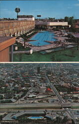 Desert Inn, Freeway & Congress, Tucson, AZ Downtown Motor Hotel Postcard