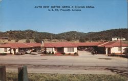 Auto Rest Motor Hotel & Dining Room, U.S. 89 Postcard