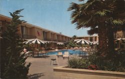 The Hyatt House Hotel Postcard