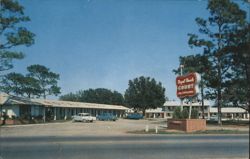 Royal Ranch Court Motel - Pensacola, FL Postcard