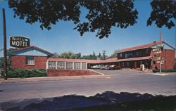 Waits Motel - 22 Units, Air-conditioned - Ellensburg, WA Postcard