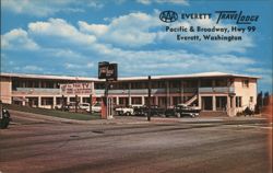 Everett Travelodge Motel, Everett, WA Postcard