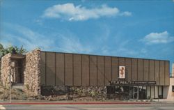 TITLE REALTY & INVESTMENT CO. Modern Building, Oakland Postcard