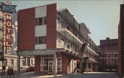 Towne Centre Motel, Spokane, WA Postcard