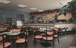 Van Cortlandt Motel Coffee Shop, Air Conditioned Postcard