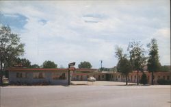 Rainbow Motel, Cody, Wyoming Postcard