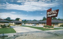 MOTEL Flagstone Eugene OR Highway 99S Postcard